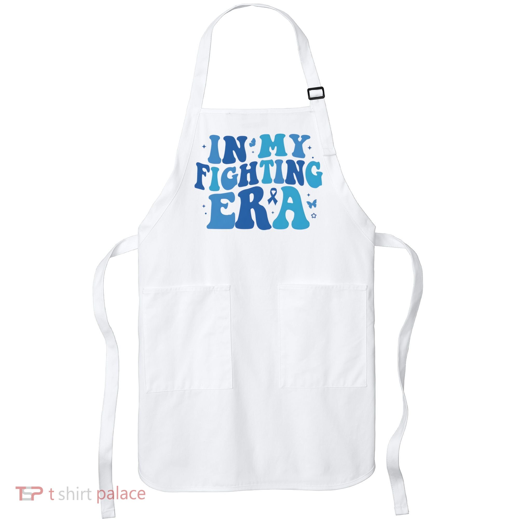 In My Fighting Era Colon Cancer Warrior Apron