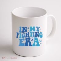 In My Fighting Era Colon Cancer Warrior Coffee Mug thumb 1