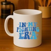 In My Fighting Era Colon Cancer Warrior Coffee Mug thumb 4