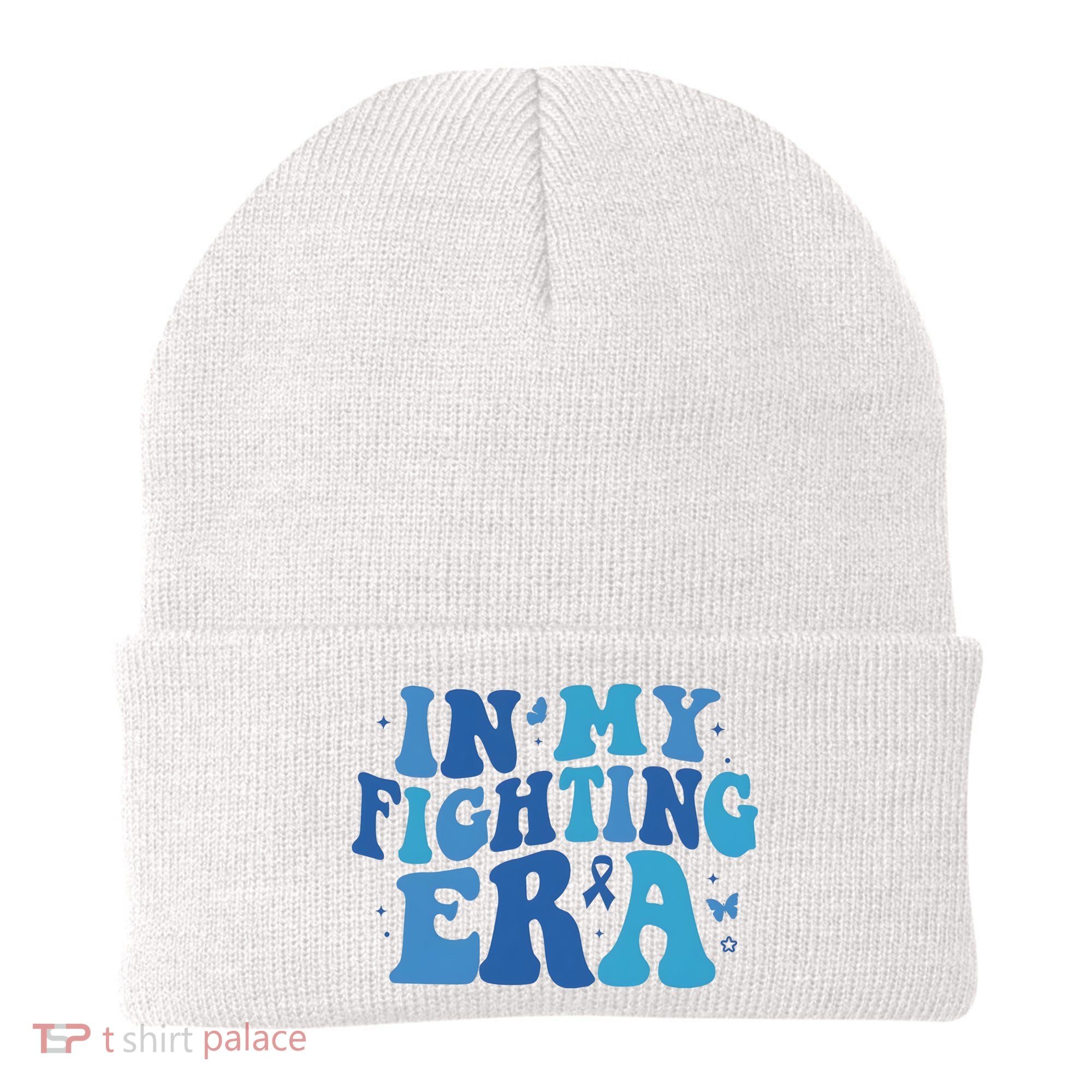 In My Fighting Era Colon Cancer Warrior Beanie