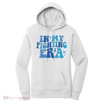 In My Fighting Era Colon Cancer Warrior Women's Hoodie