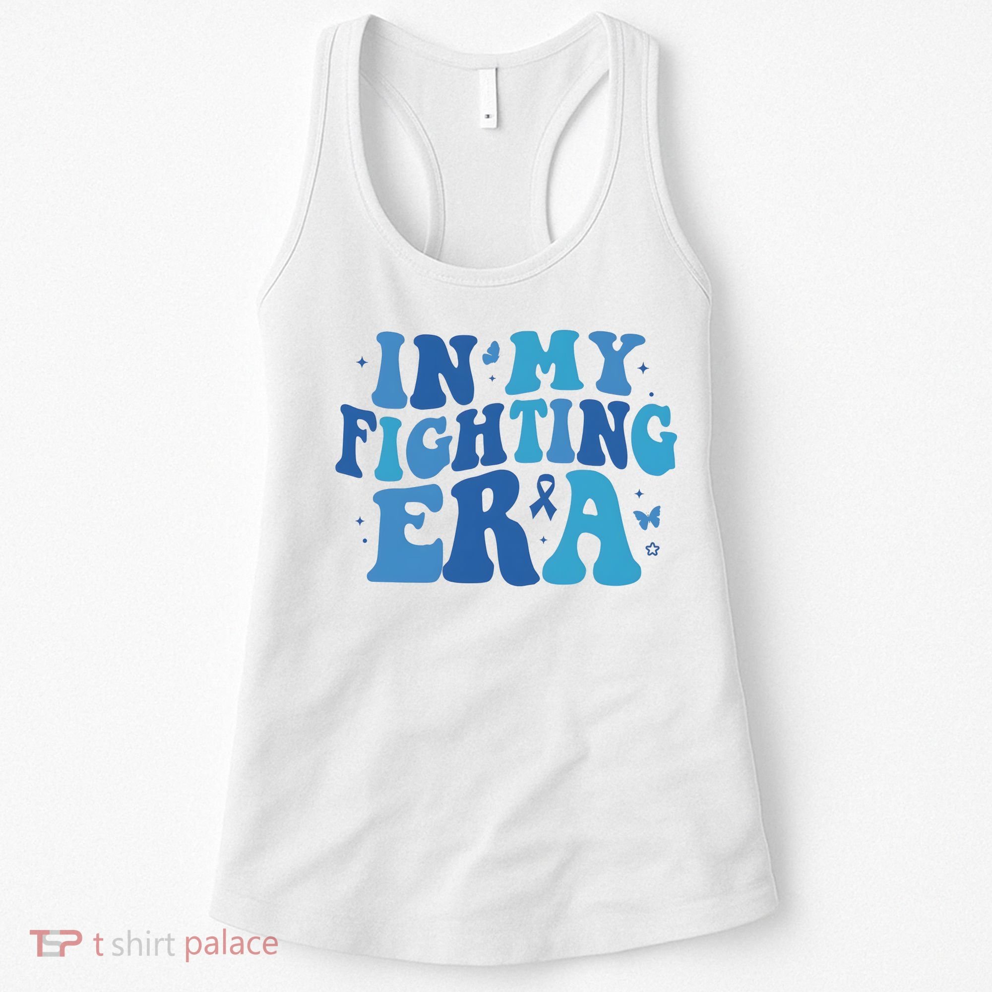 In My Fighting Era Colon Cancer Warrior Women's Tank Top