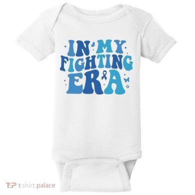 In My Fighting Era Colon Cancer Warrior Baby Bodysuit