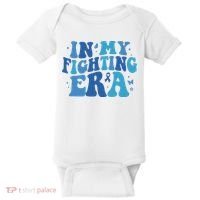 In My Fighting Era Colon Cancer Warrior Baby Bodysuit thumb 0