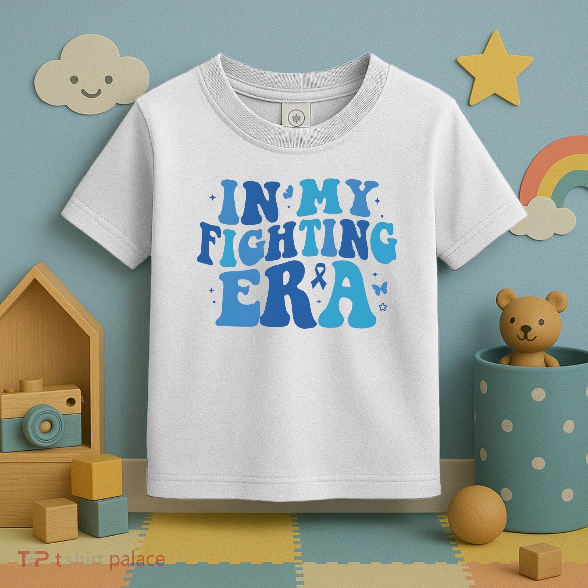In My Fighting Era Colon Cancer Warrior Toddler T-Shirt