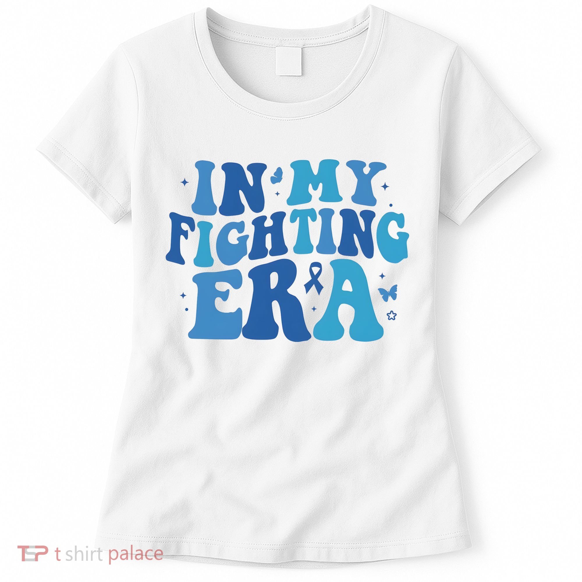 In My Fighting Era Colon Cancer Warrior Women's T-Shirt