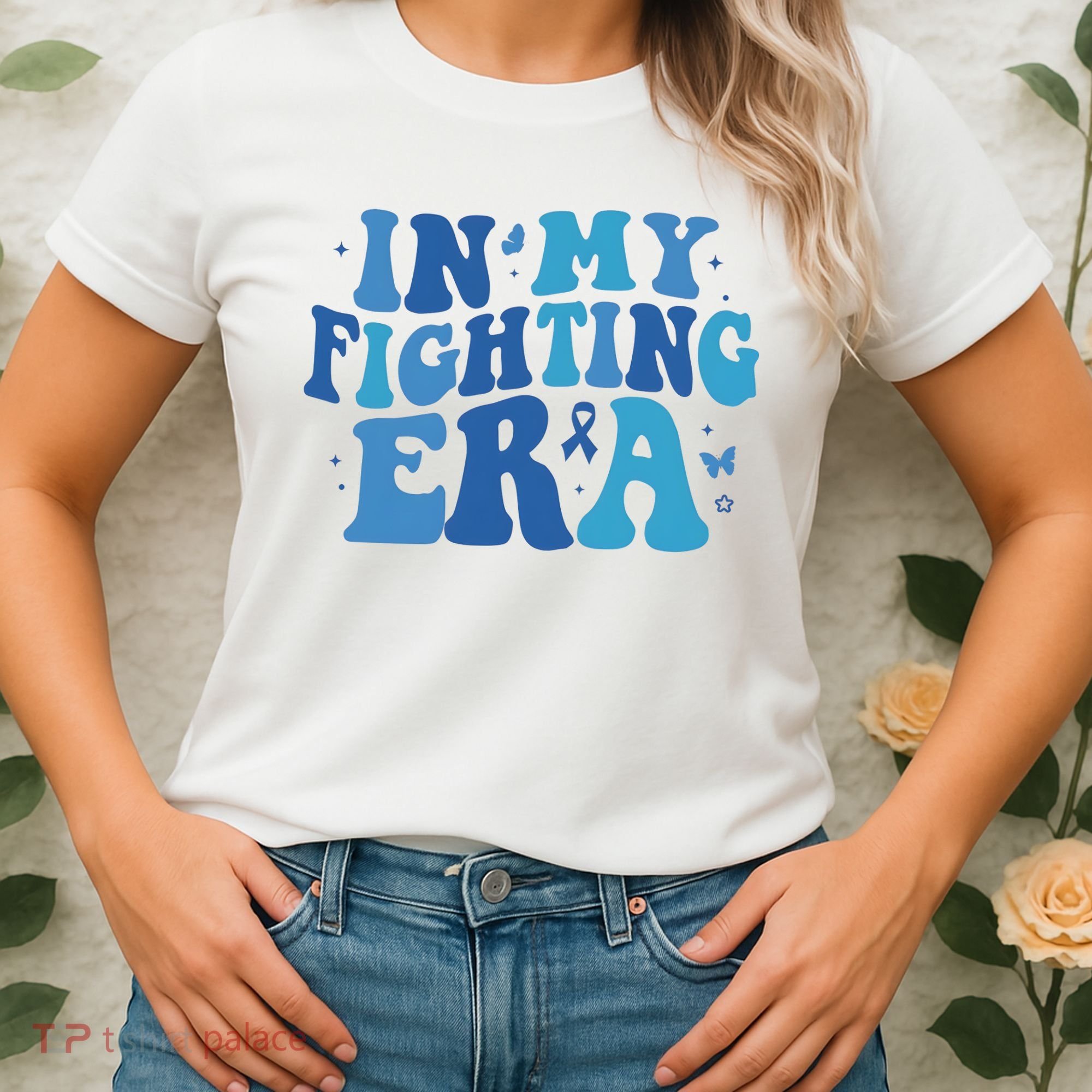 In My Fighting Era Colon Cancer Warrior Women's T-Shirt