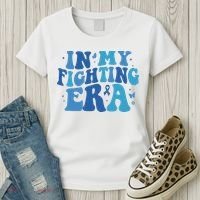 In My Fighting Era Colon Cancer Warrior Women's T-Shirt thumb 3