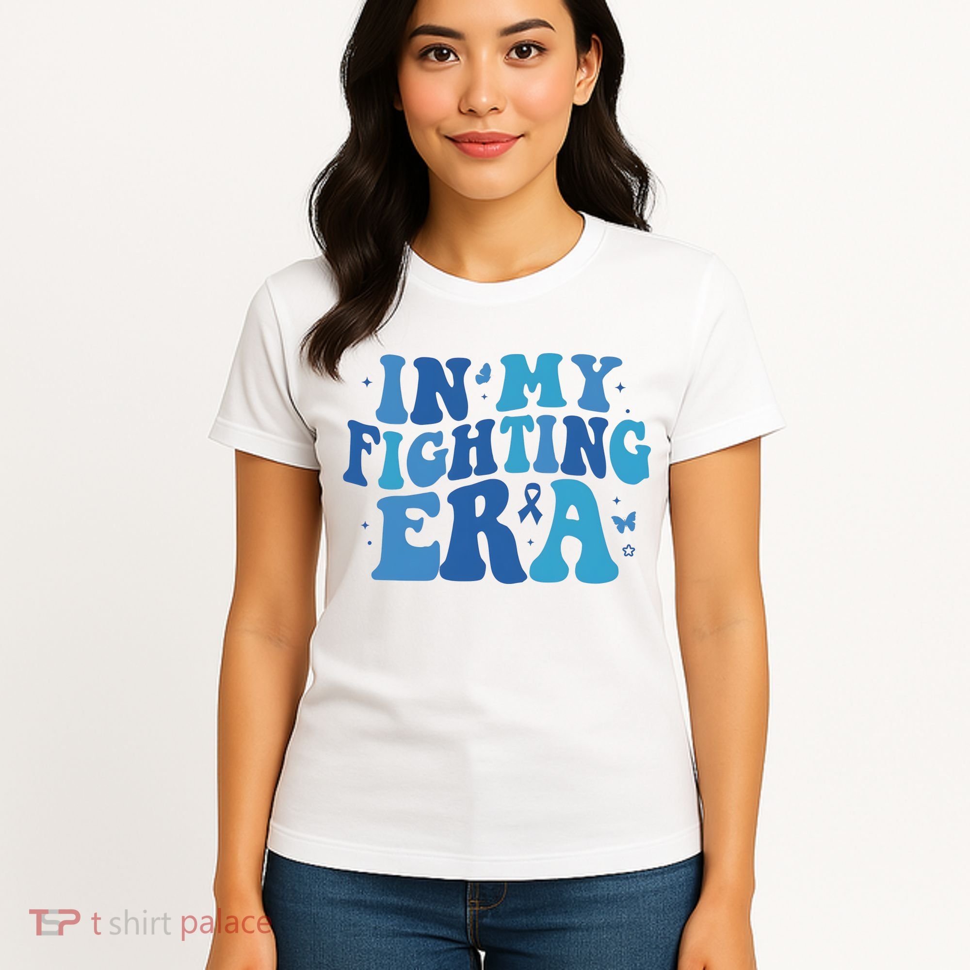 In My Fighting Era Colon Cancer Warrior Women's T-Shirt