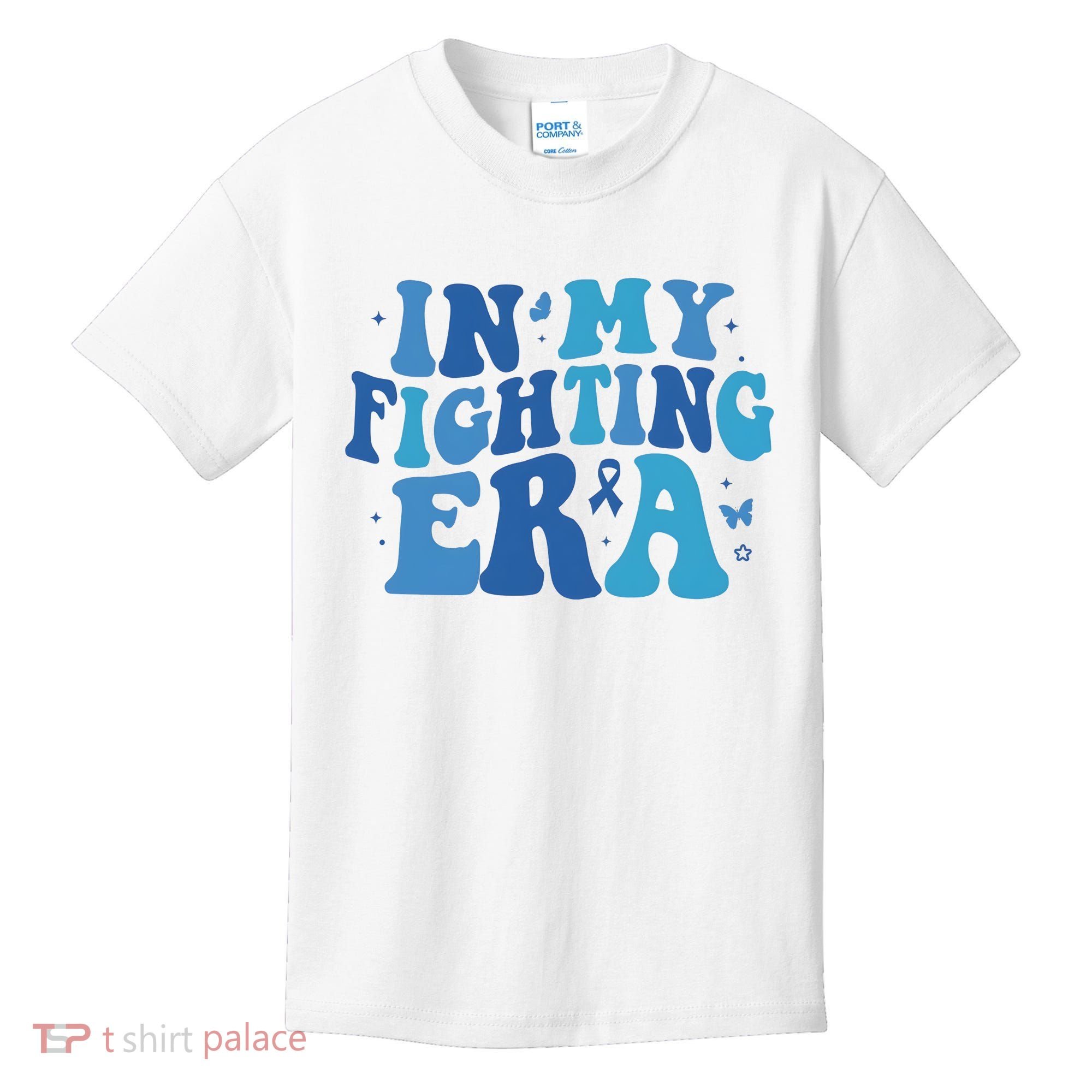In My Fighting Era Colon Cancer Warrior Kids T-Shirt