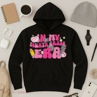 In My Fourth Grade Era Back To School 4th Grade Retro Groovy Hoodie thumb 3