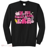 In My Fourth Grade Era Back To School 4th Grade Retro Groovy Sweatshirt thumb 0