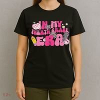 In My Fourth Grade Era Back To School 4th Grade Retro Groovy T-Shirt thumb 4