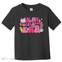 In My Fourth Grade Era Back To School 4th Grade Retro Groovy Toddler T-Shirt thumb 0
