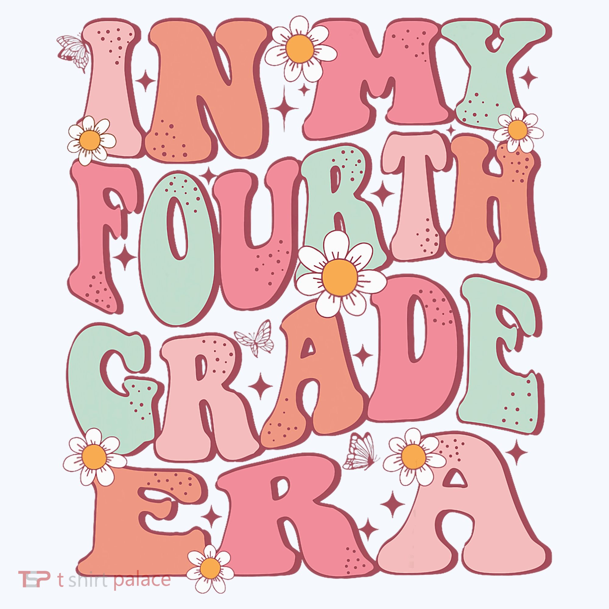 In My Fourth Grade Era Girl Back To School 4th Grade Era Sweatshirt