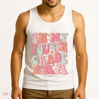 In My Fourth Grade Era Girl Back To School 4th Grade Era Tank Top thumb 3