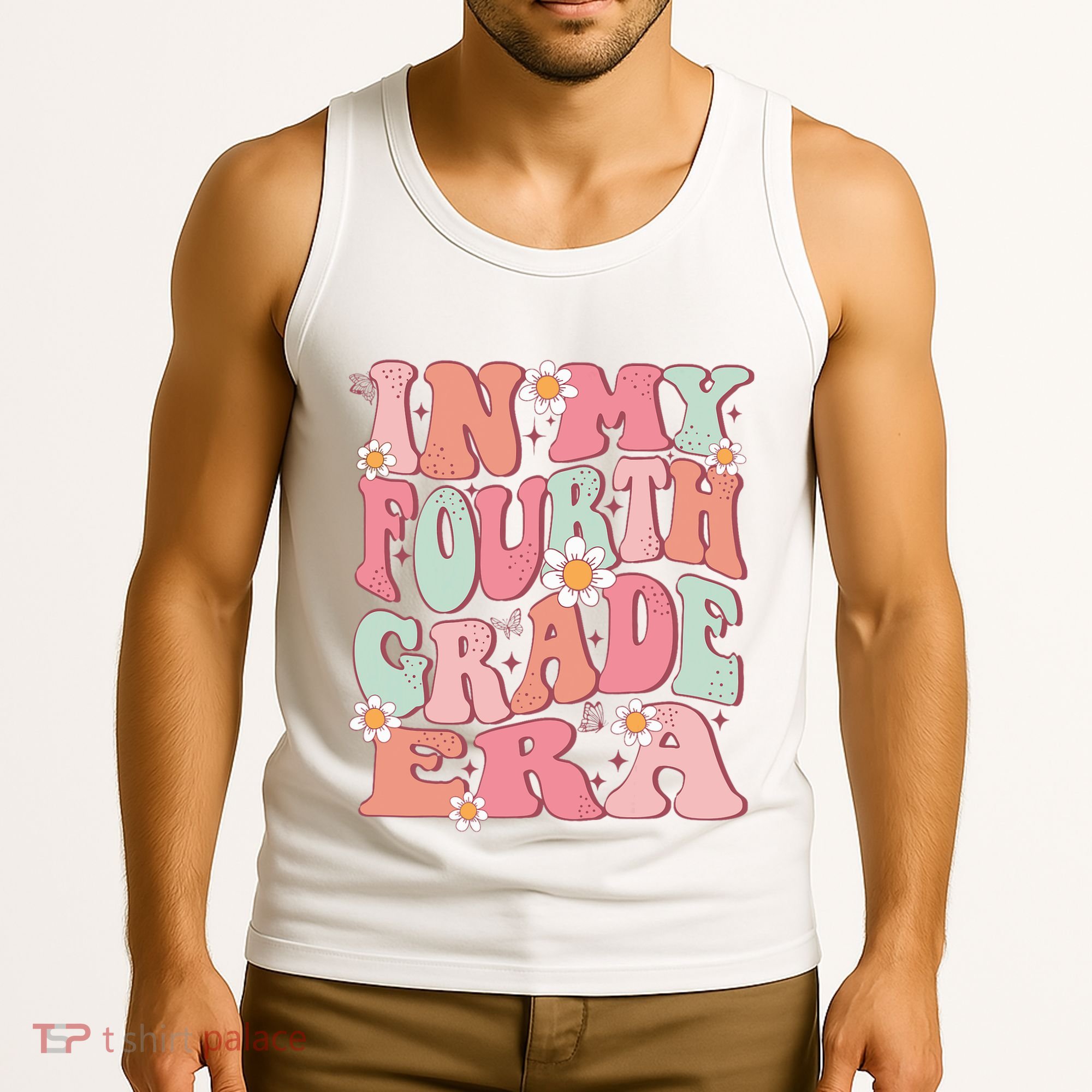 In My Fourth Grade Era Girl Back To School 4th Grade Era Tank Top