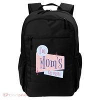 I'm Mom's Favorite Retro Backpack thumb 0