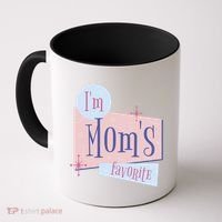 I'm Mom's Favorite Retro Coffee Mug thumb 0