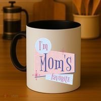 I'm Mom's Favorite Retro Coffee Mug thumb 4