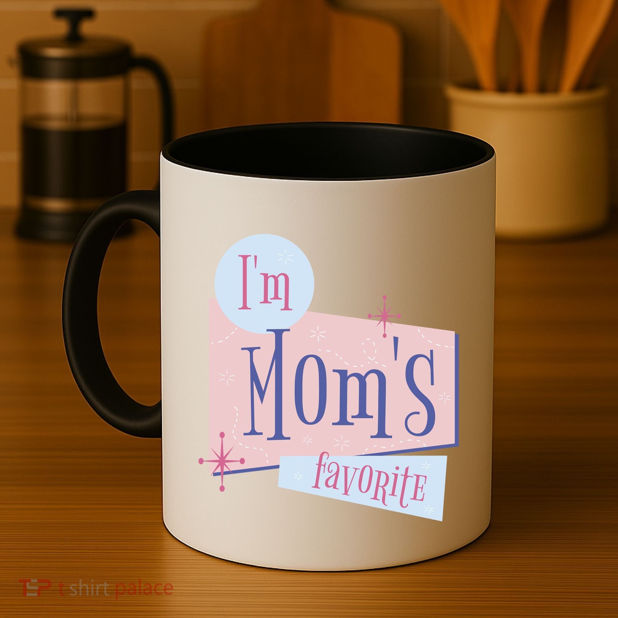 I'm Mom's Favorite Retro Coffee Mug