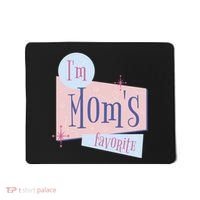 I'm Mom's Favorite Retro Mousepad thumb 0