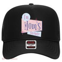 I'm Mom's Favorite Retro Hat thumb 0