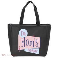 I'm Mom's Favorite Retro Tote Bag thumb 0