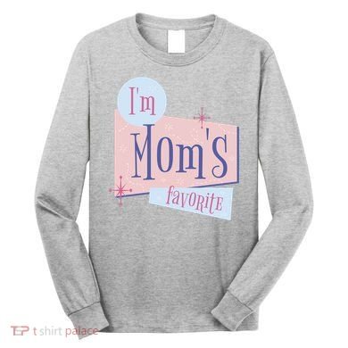 I'm Mom's Favorite Retro Long Sleeve Shirt