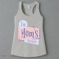 I'm Mom's Favorite Retro Women's Tank Top thumb 3