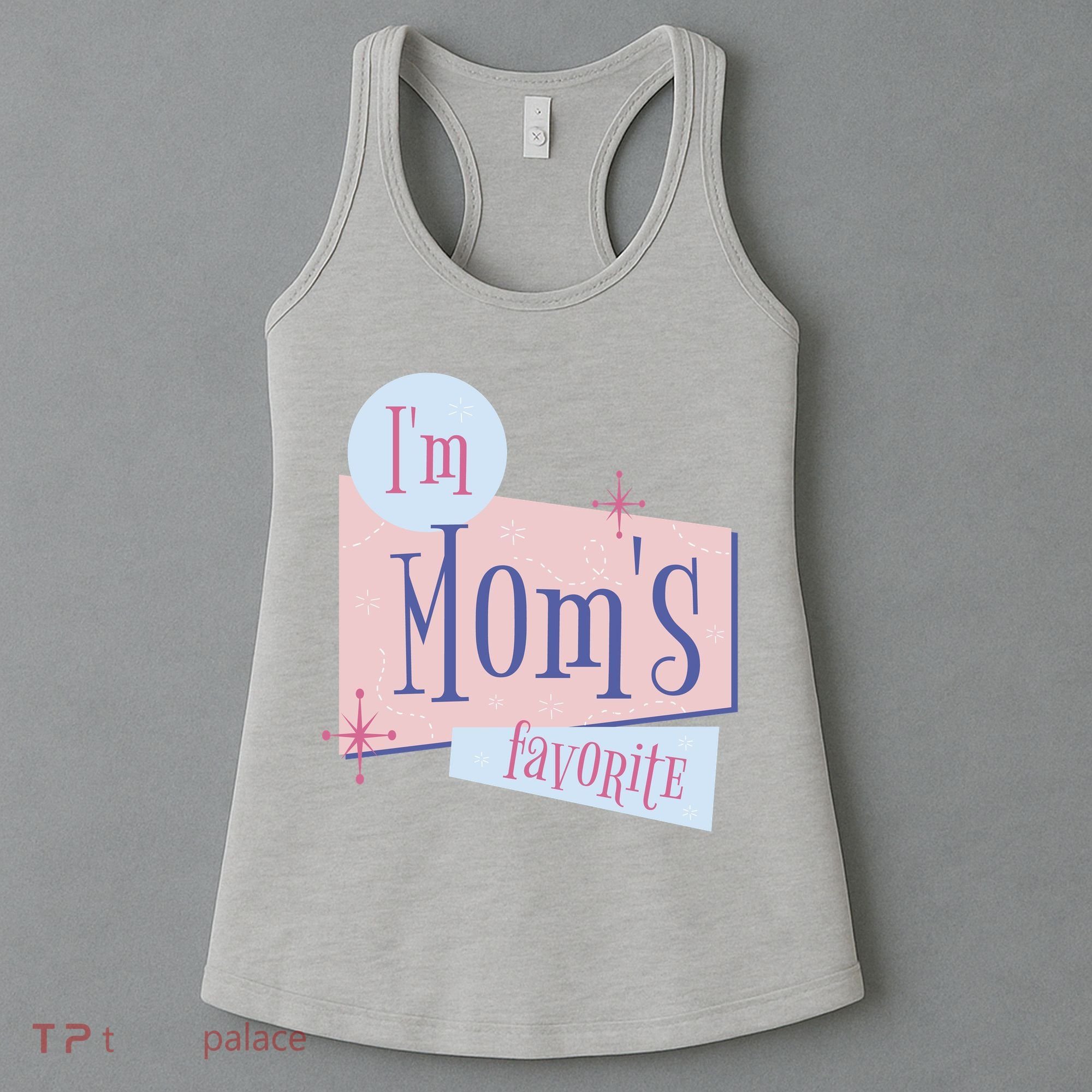 I'm Mom's Favorite Retro Women's Tank Top