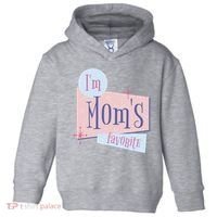 I'm Mom's Favorite Retro Toddler Hoodie thumb 0