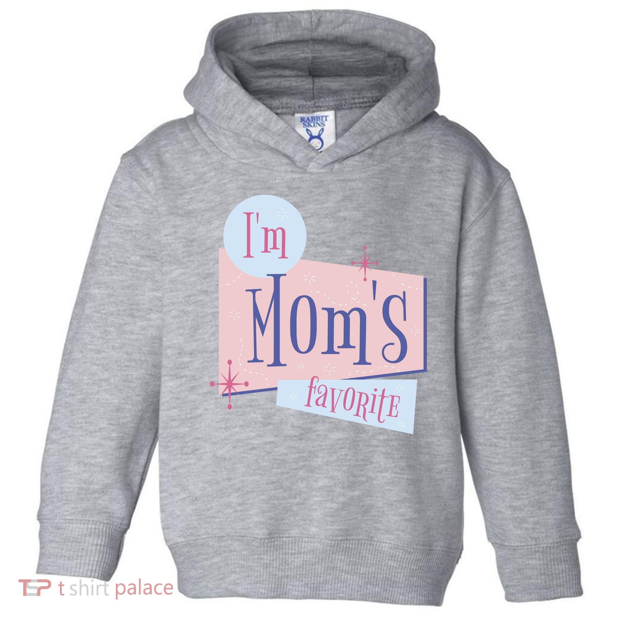 I'm Mom's Favorite Retro Toddler Hoodie