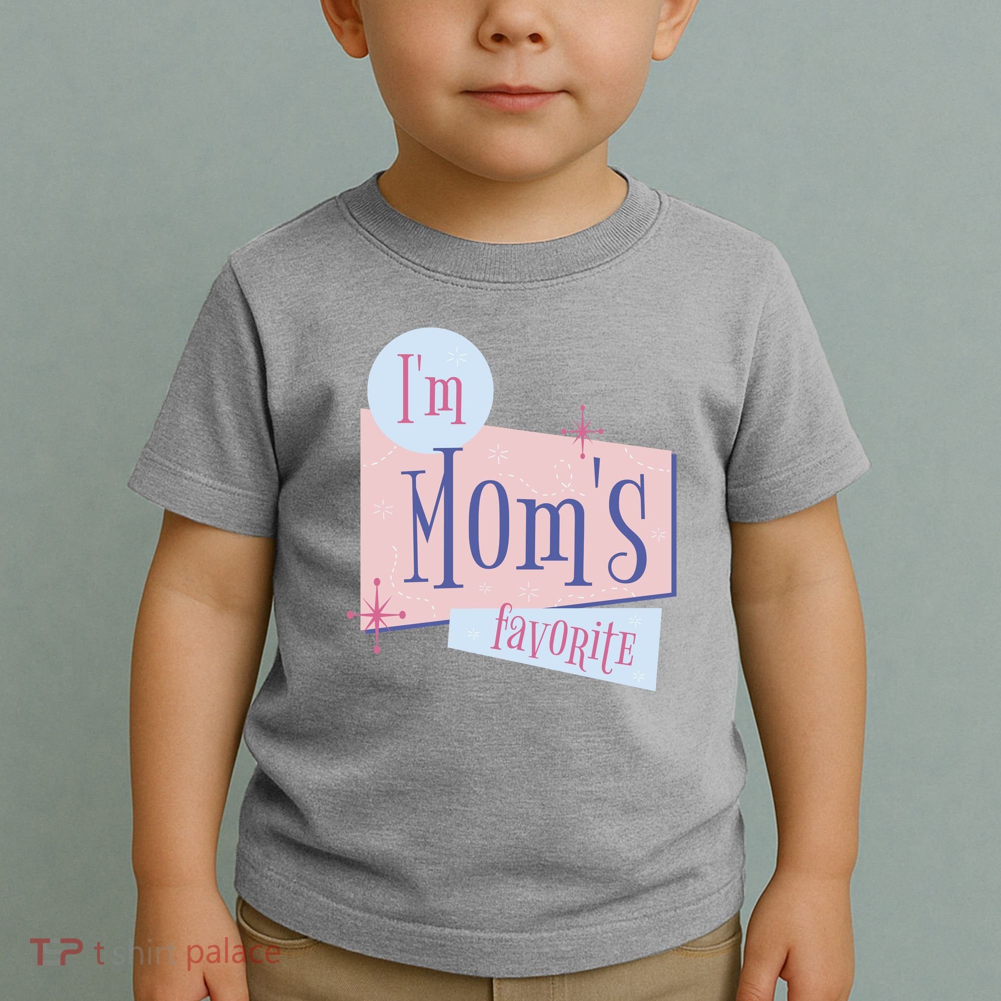 I'm Mom's Favorite Retro Toddler T-Shirt