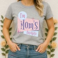I'm Mom's Favorite Retro Women's T-Shirt thumb 2