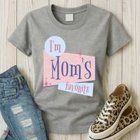 I'm Mom's Favorite Retro Women's T-Shirt thumb 3