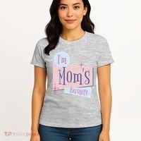 I'm Mom's Favorite Retro Women's T-Shirt thumb 4