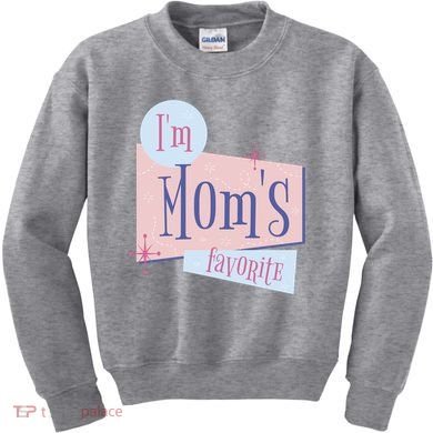 I'm Mom's Favorite Retro Kids Sweatshirt