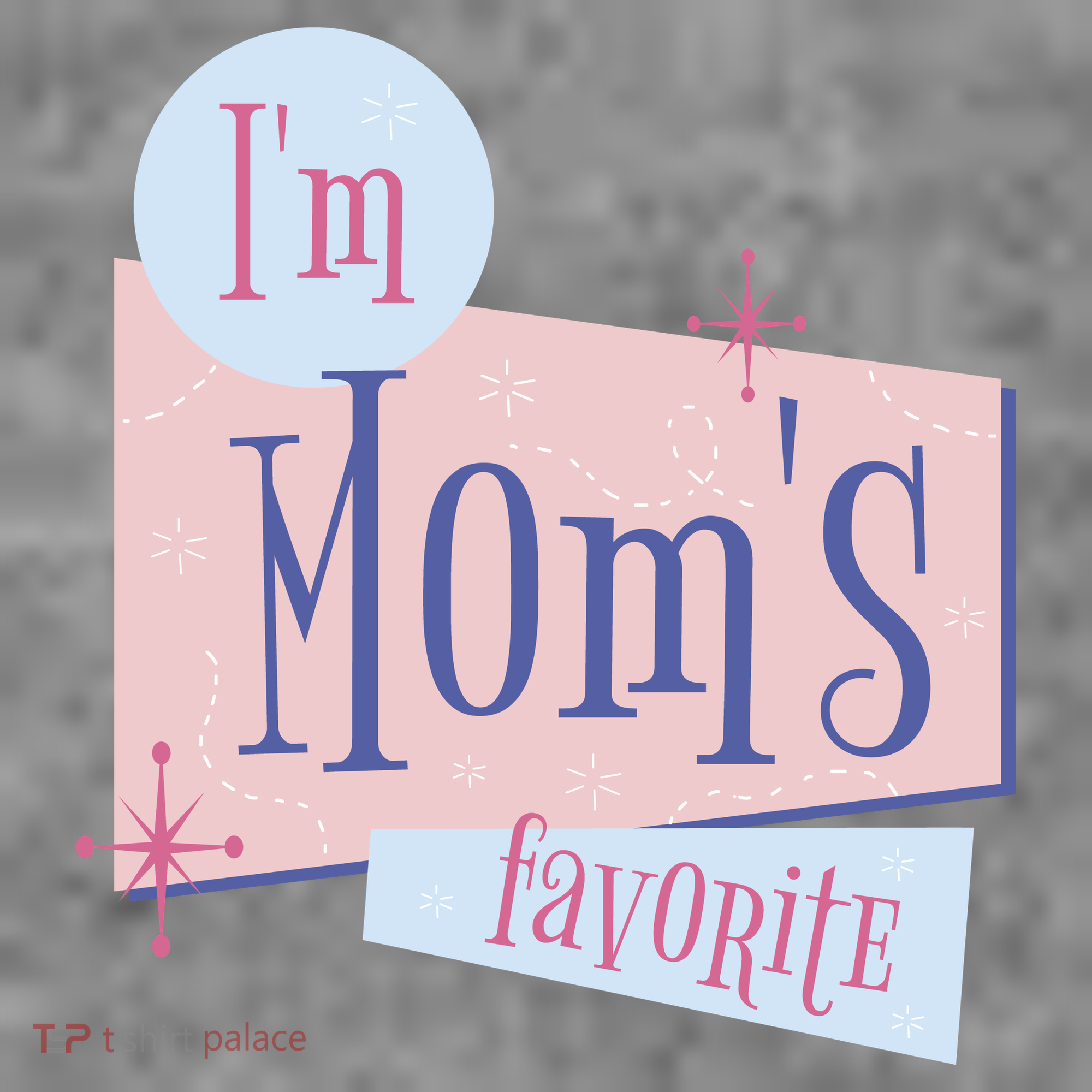 I'm Mom's Favorite Retro Kids Sweatshirt