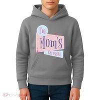 I'm Mom's Favorite Retro Kids Hoodie thumb 4