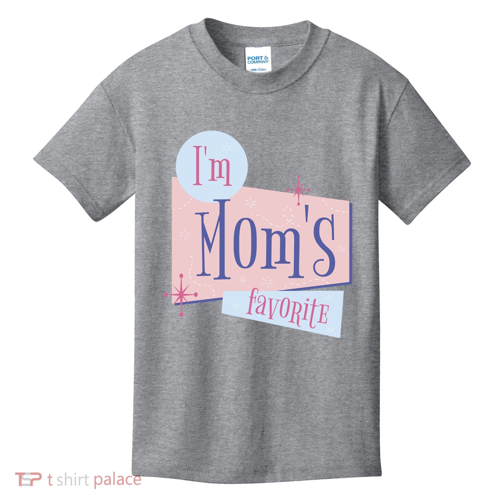 I'm Mom's Favorite Retro Kids T-Shirt
