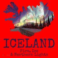Iceland Map Fire Ice Northern Light Icelandic Souvenir Santa Hat thumb 1