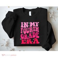 In My Fourth Grade Era Girl Back To School 4th Grade Sweatshirt thumb 2