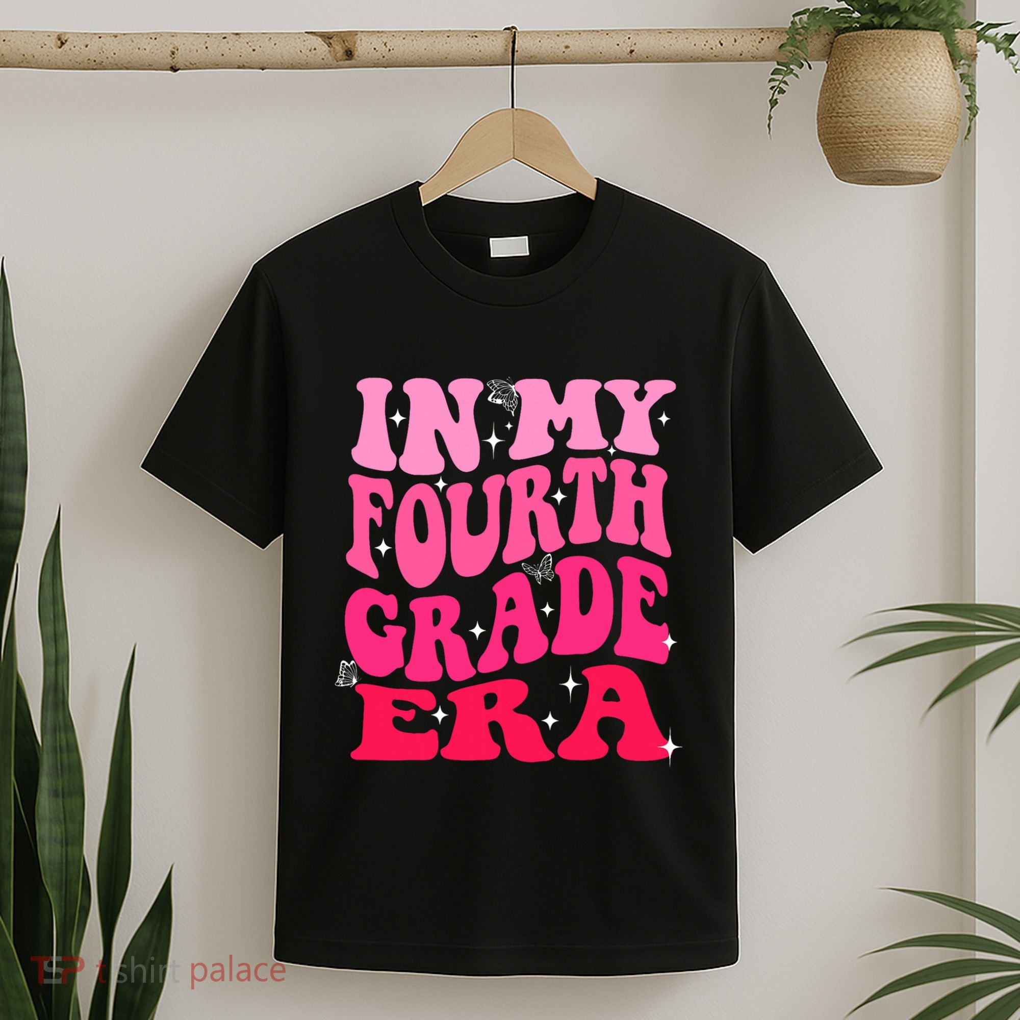 In My Fourth Grade Era Girl Back To School 4th Grade T-Shirt