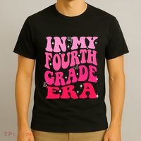 In My Fourth Grade Era Girl Back To School 4th Grade T-Shirt thumb 3