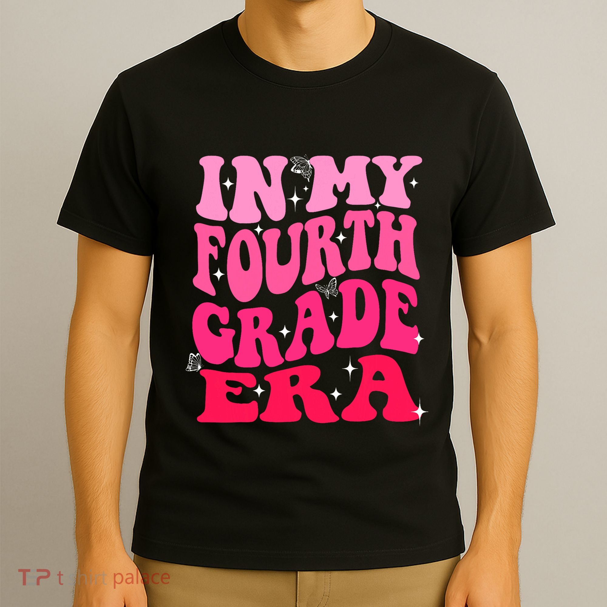 In My Fourth Grade Era Girl Back To School 4th Grade T-Shirt