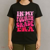 In My Fourth Grade Era Girl Back To School 4th Grade T-Shirt thumb 4