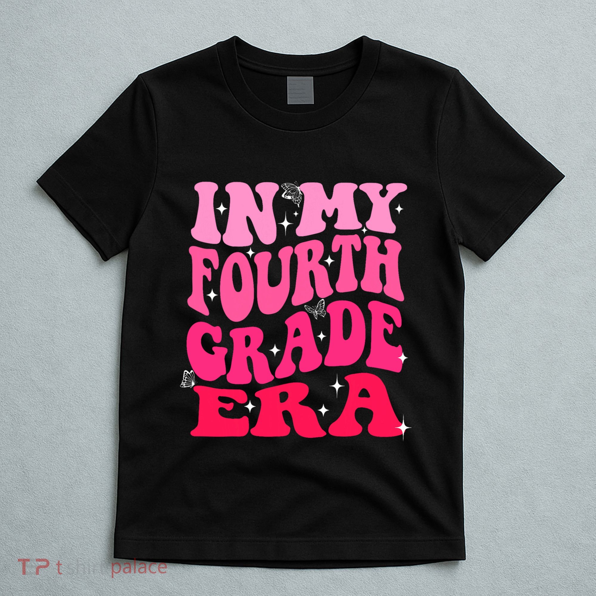 In My Fourth Grade Era Girl Back To School 4th Grade T-Shirt