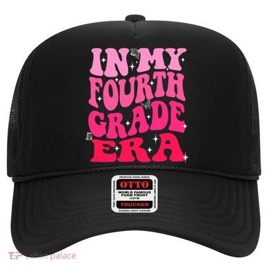 In My Fourth Grade Era Girl Back To School 4th Grade Hat