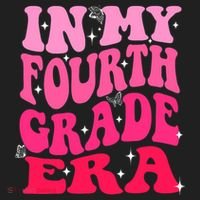 In My Fourth Grade Era Girl Back To School 4th Grade Hat thumb 2